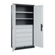 C+P Schwerlastschrank Acurado Pro 1950 x 1000 x 500 mm schwarz/grau