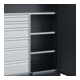C+P Schwerlastschrank Acurado Pro 1950 x 1000 x 500 mm schwarzgrau