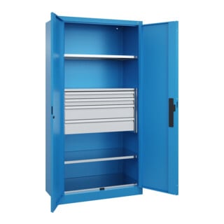 C+P Schwerlastschrank Acurado Pro 1950 x 1000 x 500mm 5012/5012