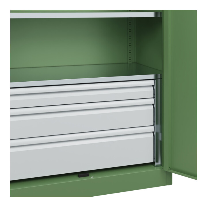 C+P Schwerlastschrank Acurado Pro 1950 x 1000 x 500mm 6011/6011
