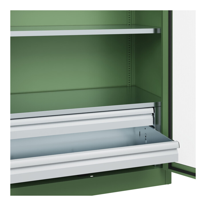 C+P Schwerlastschrank Acurado Pro 1950 x 1000 x 500mm 6011/6011