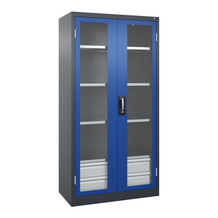 C+P Schwerlastschrank Acurado Pro 1950 x 1000 x 500mm 7016/5010