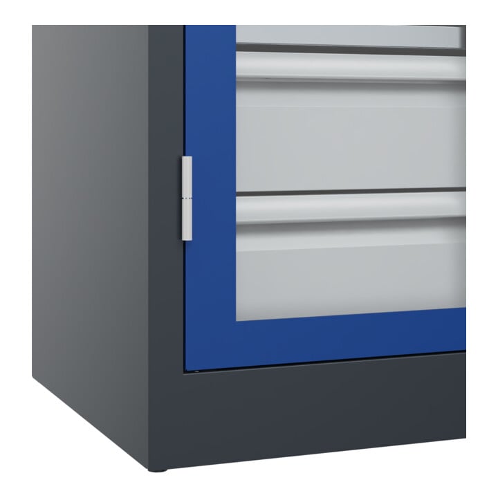 C+P Schwerlastschrank Acurado Pro 1950 x 1000 x 500mm 7016/5010