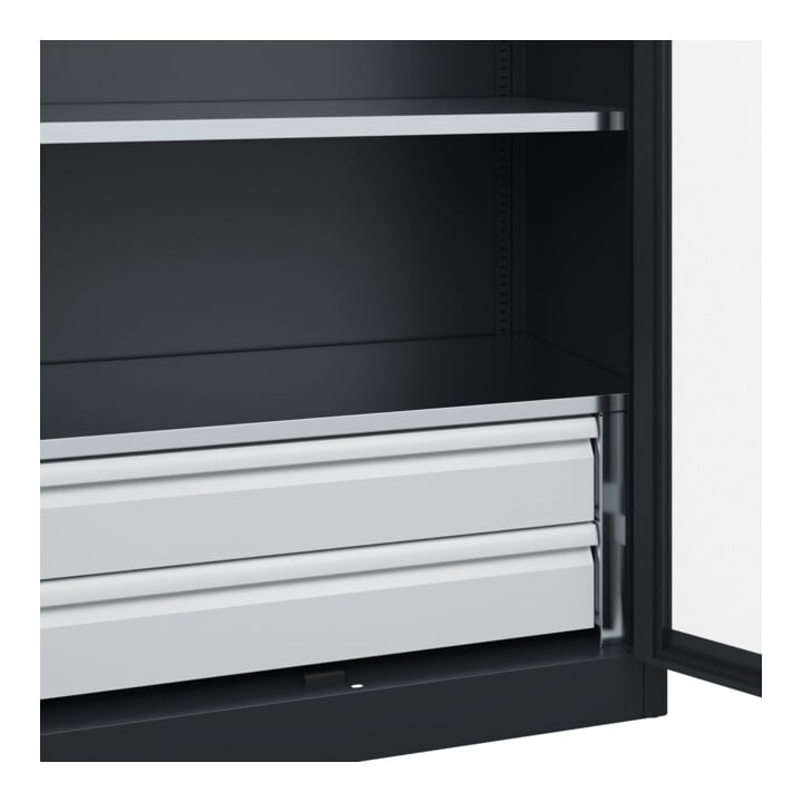 C+P Schwerlastschrank Acurado Pro 1950 x 1000 x 500mm 7021/7021
