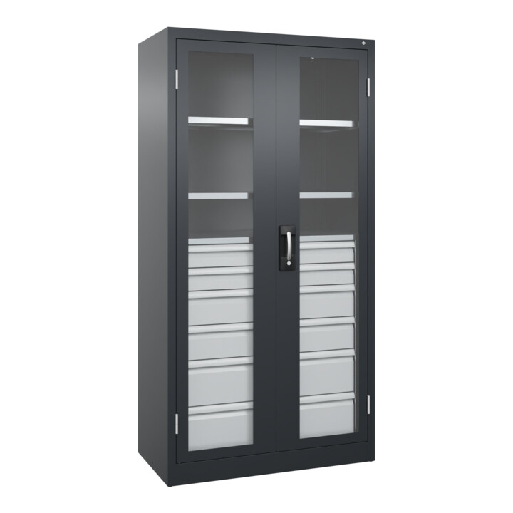 C+P Schwerlastschrank Acurado Pro 1950 x 1000 x 500mm 7021/7021
