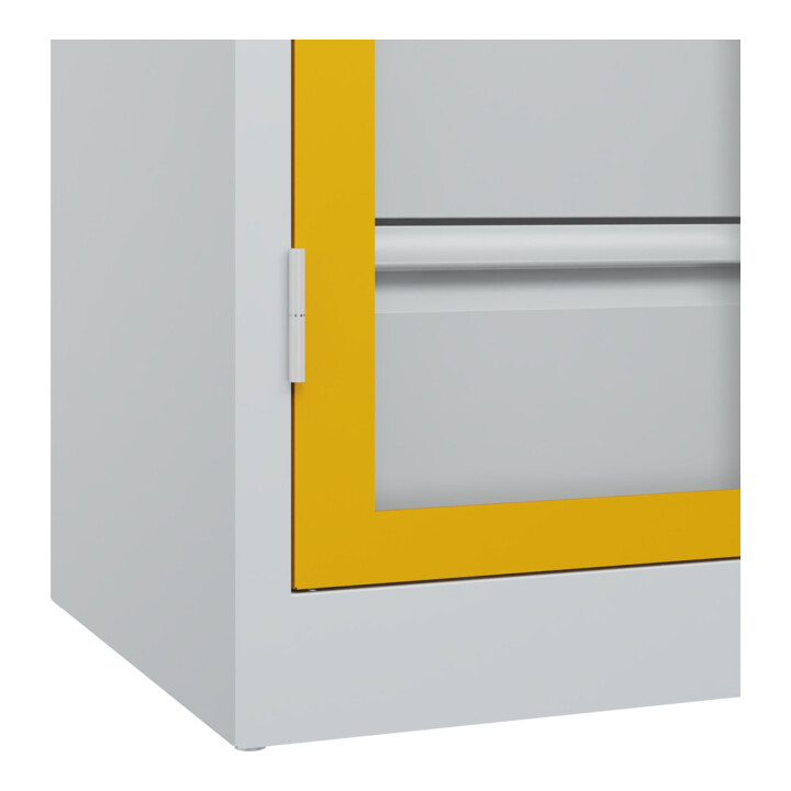 C+P Schwerlastschrank Acurado Pro 1950 x 1000 x 500mm 7035/1004
