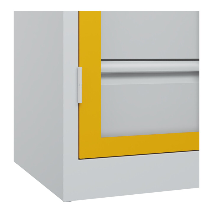 C+P Schwerlastschrank Acurado Pro 1950 x 1000 x 500mm 7035/1004
