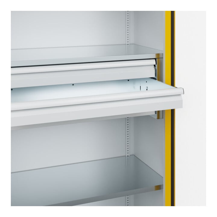 C+P Schwerlastschrank Acurado Pro 1950 x 1000 x 500mm 7035/1023