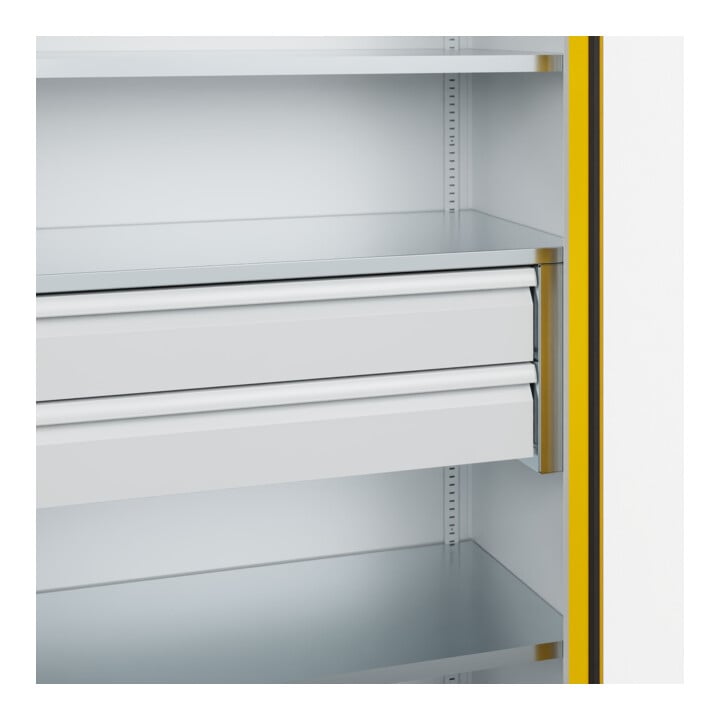 C+P Schwerlastschrank Acurado Pro 1950 x 1000 x 500mm 7035/1023