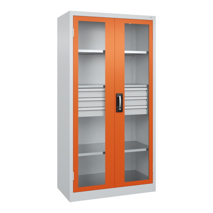 C+P Schwerlastschrank Acurado Pro 1950 x 1000 x 500mm 7035/2004