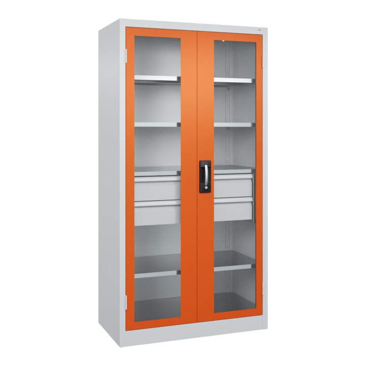 C+P Schwerlastschrank Acurado Pro 1950 x 1000 x 500mm 7035/2004