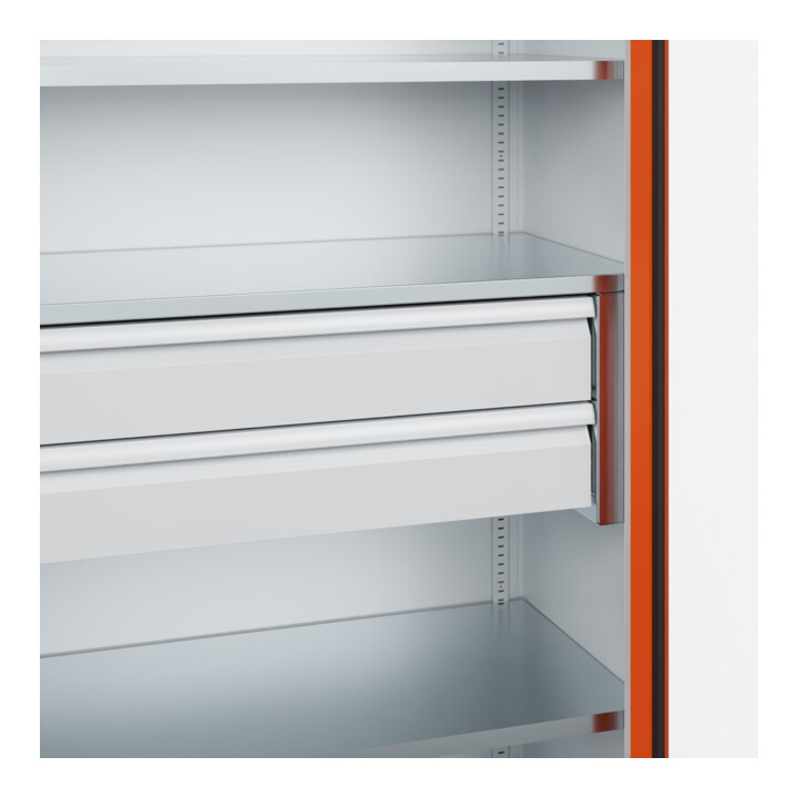 C+P Schwerlastschrank Acurado Pro 1950 x 1000 x 500mm 7035/2004