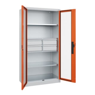 C+P Schwerlastschrank Acurado Pro 1950 x 1000 x 500mm 7035/2004