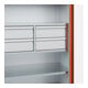 C+P Schwerlastschrank Acurado Pro 1950 x 1000 x 500mm 7035/2004