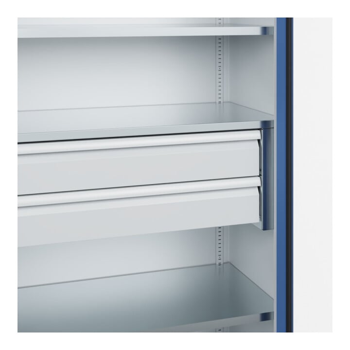 C+P Schwerlastschrank Acurado Pro 1950 x 1000 x 500mm 7035/5012