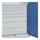 C+P Schwerlastschrank Acurado Pro 1950 x 1000 x 500mm 7035/5023