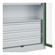C+P Schwerlastschrank Acurado Pro 1950 x 1000 x 500mm 7035/6011