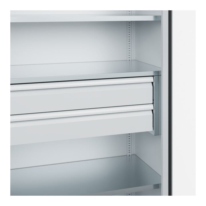 C+P Schwerlastschrank Acurado Pro 1950 x 1000 x 500mm 7035/7035