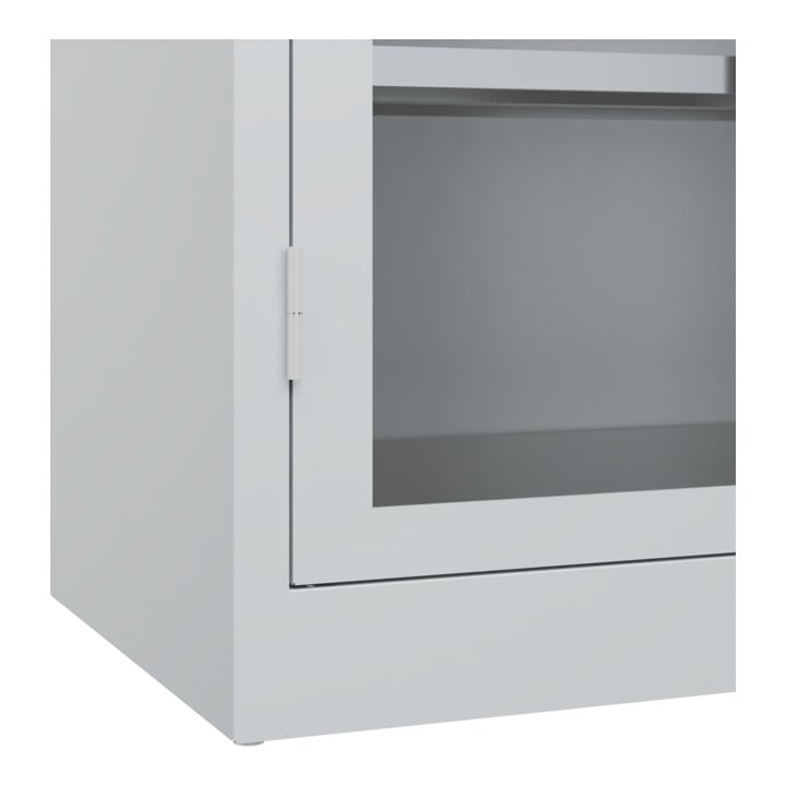 C+P Schwerlastschrank Acurado Pro 1950 x 1000 x 500mm 7035/7035
