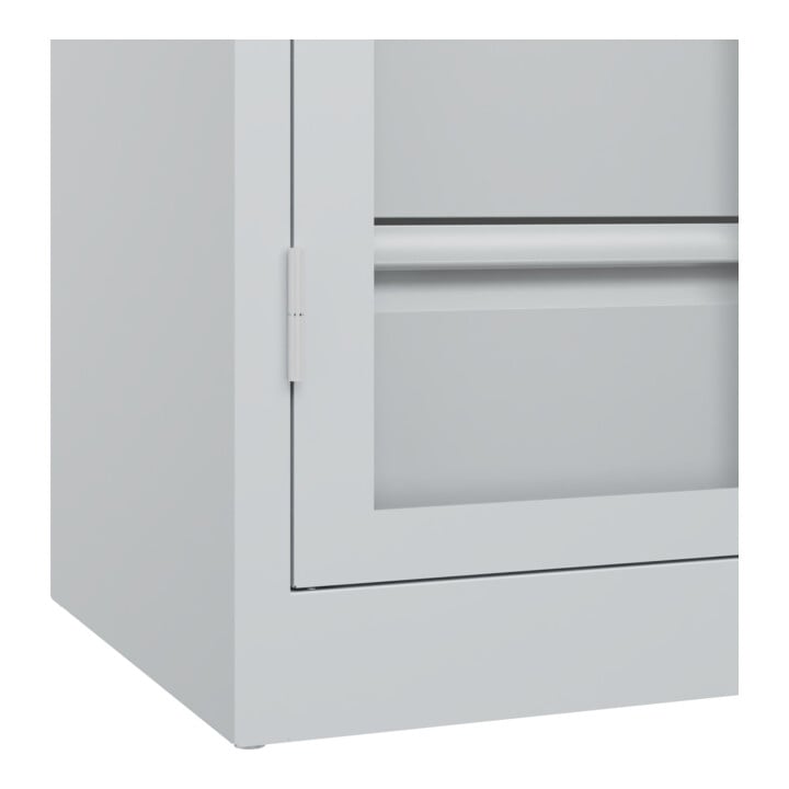 C+P Schwerlastschrank Acurado Pro 1950 x 1000 x 500mm 7035/7035