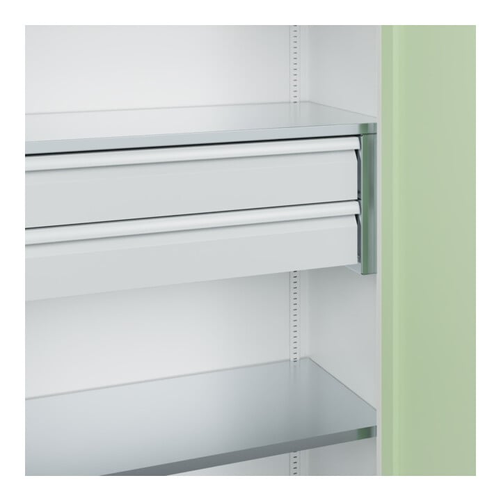 C+P Schwerlastschrank Acurado Pro 1950 x 1000 x 500mm 9016/6019