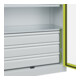 C+P Schwerlastschrank Acurado Pro 1950 x 1000 x 500mm grau