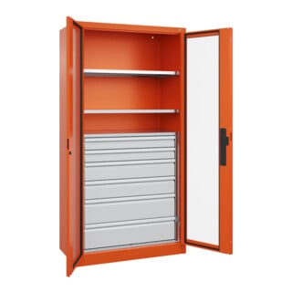 C+P Schwerlastschrank Acurado Pro 1950 x 1000 x 500mm RAL 2004