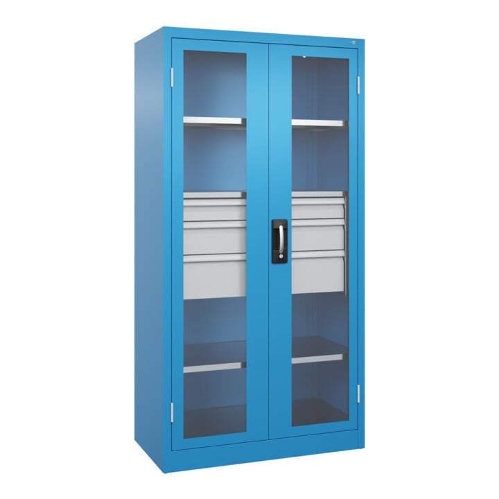 C+P Schwerlastschrank Acurado Pro 1950 x 1000 x 500mm RAL 5012
