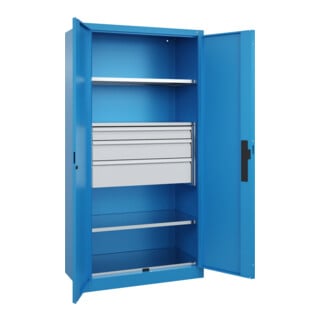 C+P Schwerlastschrank Acurado Pro 1950 x 1000 x 500mm RAL 5012