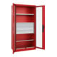 C+P Schwerlastschrank Acurado Pro 1950 x 1000 x 500mm rot