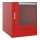C+P Schwerlastschrank Acurado Pro 1950 x 1000 x 500mm rot