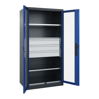 C+P Schwerlastschrank Acurado Pro 1950 x 1000 x 600 mm 7016/5010