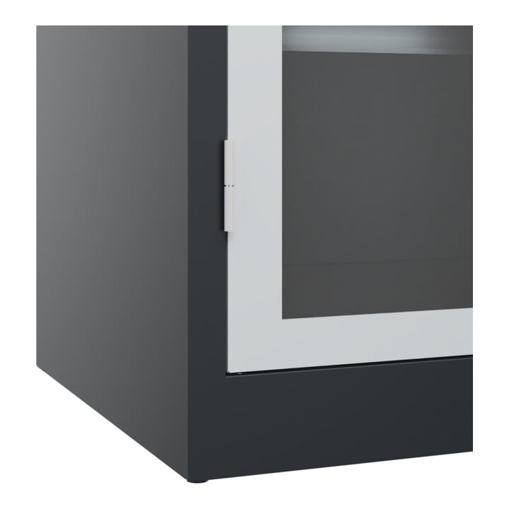 C+P Schwerlastschrank Acurado Pro 1950 x 1000 x 600 mm 7021/7035