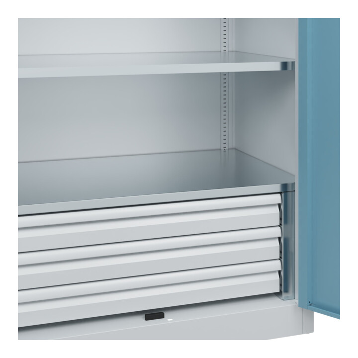 C+P Schwerlastschrank Acurado Pro 1950 x 1000 x 600 mm 7035/0010