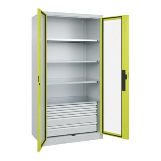 C+P Schwerlastschrank Acurado Pro 1950 x 1000 x 600 mm 7035/0024
