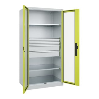 C+P Schwerlastschrank Acurado Pro 1950 x 1000 x 600 mm 7035/0024