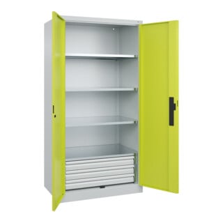 C+P Schwerlastschrank Acurado Pro 1950 x 1000 x 600 mm 7035/0024