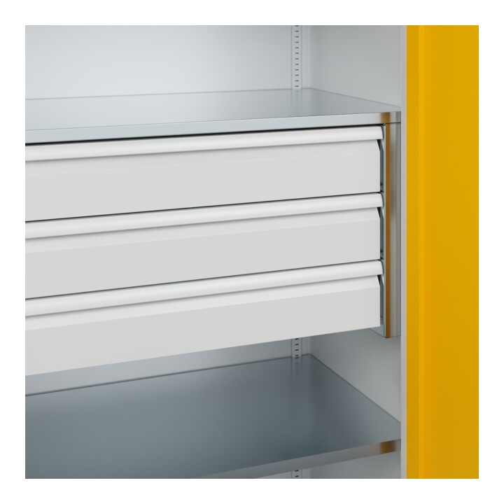 C+P Schwerlastschrank Acurado Pro 1950 x 1000 x 600 mm 7035/1004