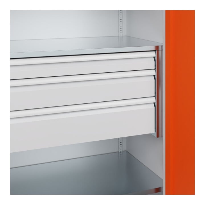 C+P Schwerlastschrank Acurado Pro 1950 x 1000 x 600 mm 7035/2004
