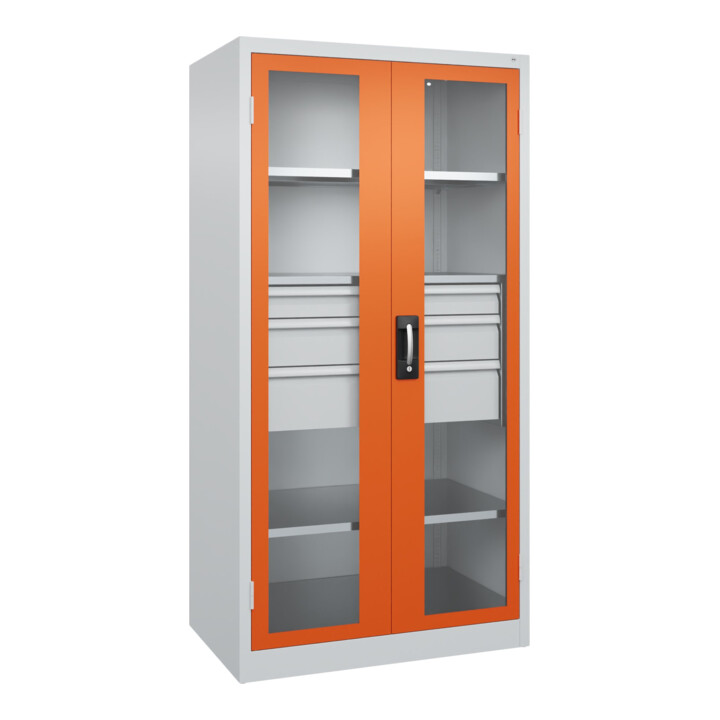 C+P Schwerlastschrank Acurado Pro 1950 x 1000 x 600 mm 7035/2004