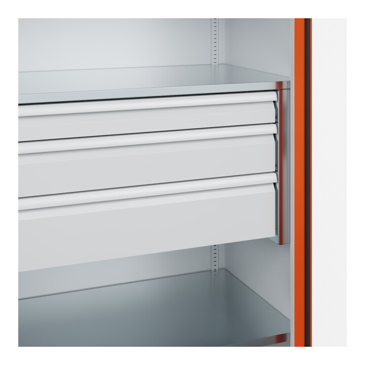 C+P Schwerlastschrank Acurado Pro 1950 x 1000 x 600 mm 7035/2004