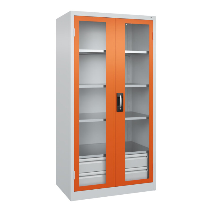 C+P Schwerlastschrank Acurado Pro 1950 x 1000 x 600 mm 7035/2004