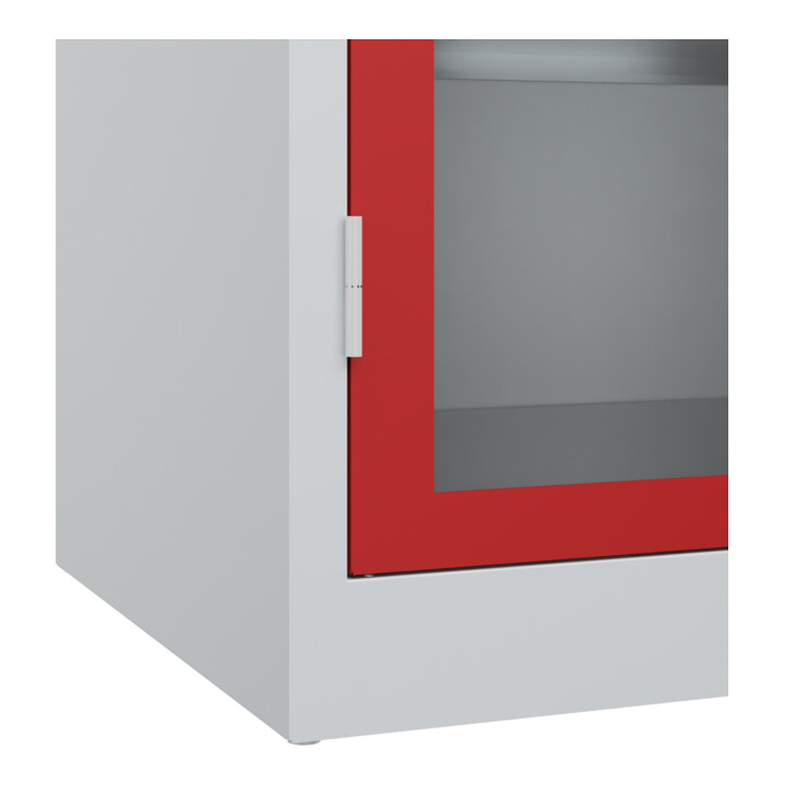 C+P Schwerlastschrank Acurado Pro 1950 x 1000 x 600 mm 7035/3000