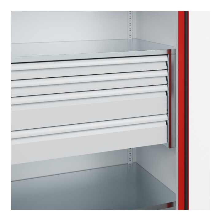 C+P Schwerlastschrank Acurado Pro 1950 x 1000 x 600 mm 7035/3020
