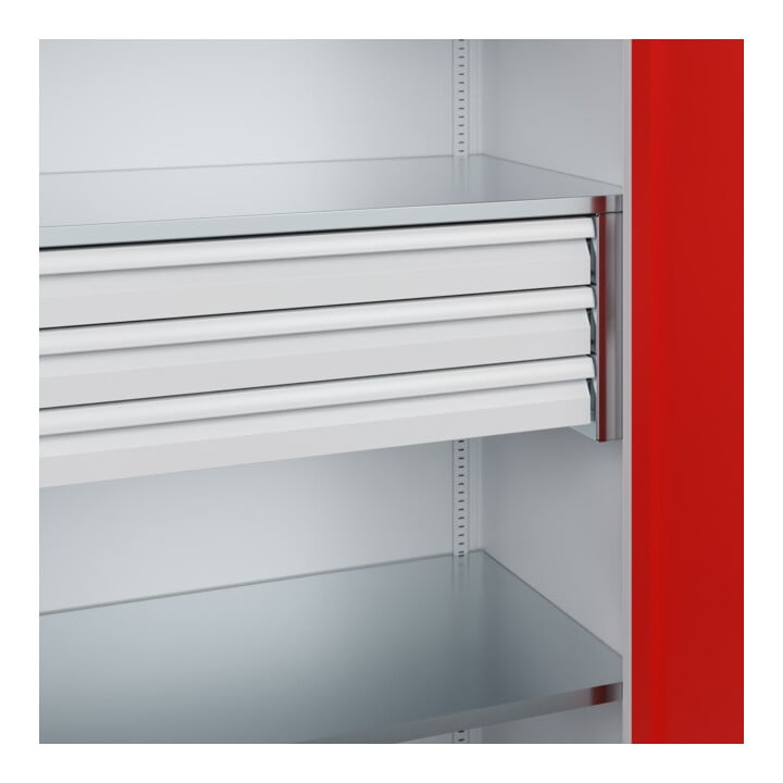 C+P Schwerlastschrank Acurado Pro 1950 x 1000 x 600 mm 7035/3020