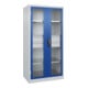C+P Schwerlastschrank Acurado Pro 1950 x 1000 x 600 mm 7035/5010