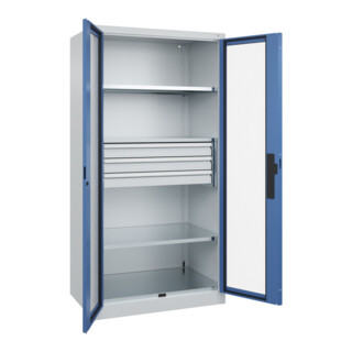C+P Schwerlastschrank Acurado Pro 1950 x 1000 x 600 mm 7035/5023