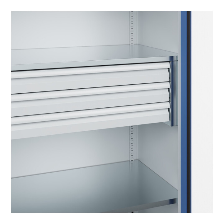 C+P Schwerlastschrank Acurado Pro 1950 x 1000 x 600 mm 7035/5023