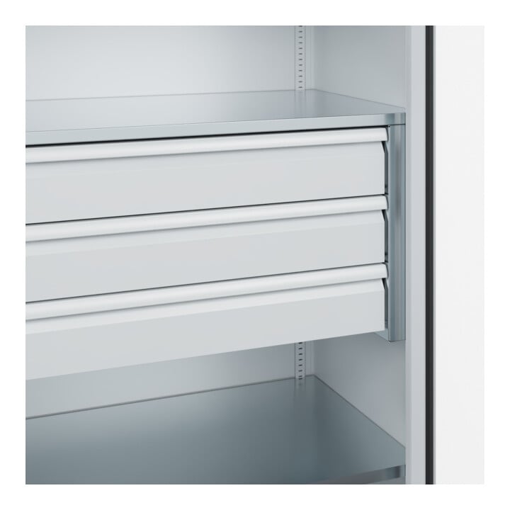 C+P Schwerlastschrank Acurado Pro 1950 x 1000 x 600 mm 7035/7035