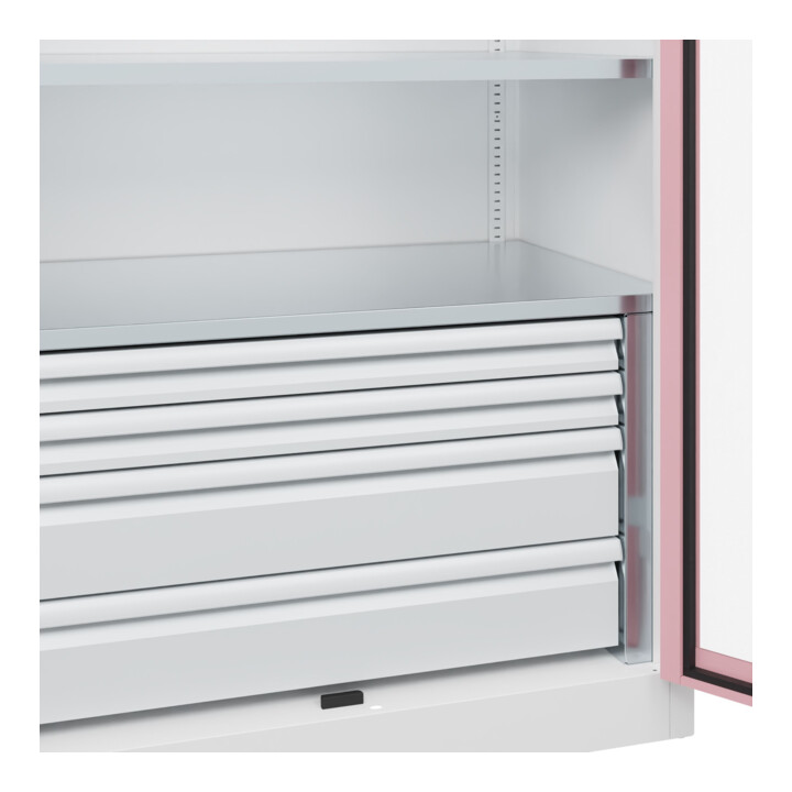 C+P Schwerlastschrank Acurado Pro 1950 x 1000 x 600 mm 9016/3015